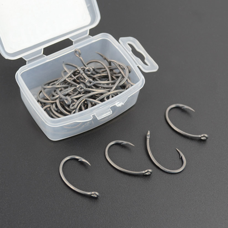 {YY30} Hirisi 50 Pcs Kotak Kai - Fishing Hook Box ulasan dan harga